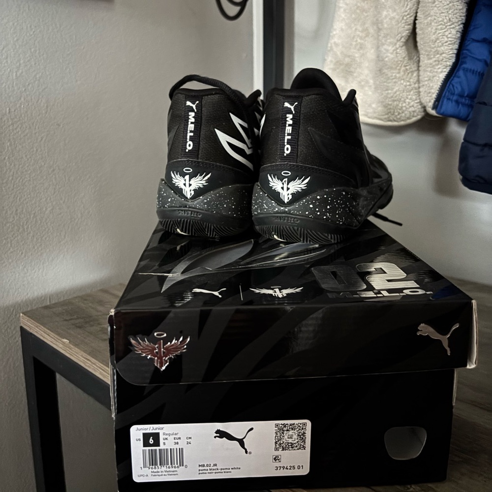 PUMA 2023 MB.02 'Oreo basketball shoes